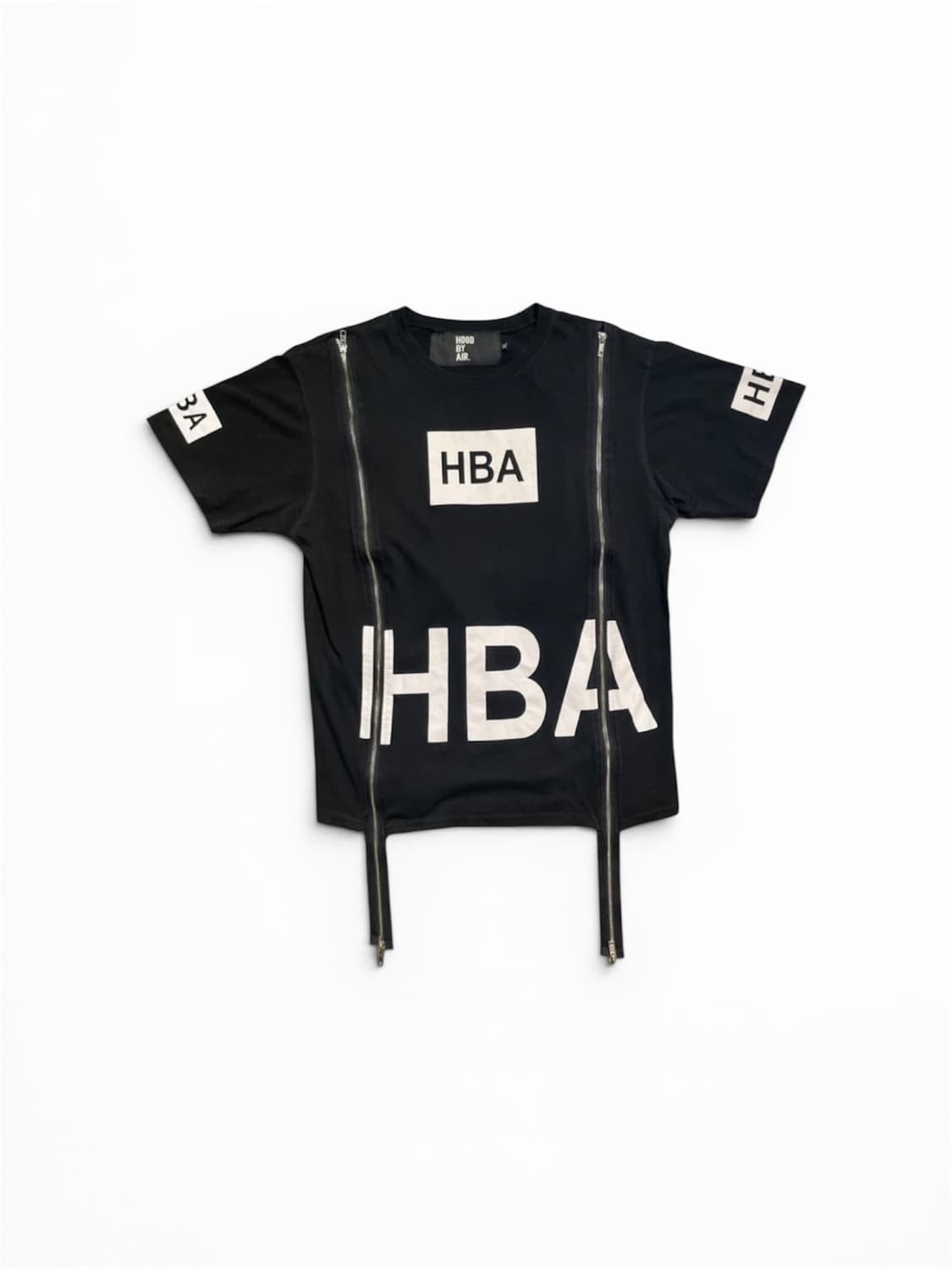 Hood By Air zip half sleeve T-shirt 상품이미지1