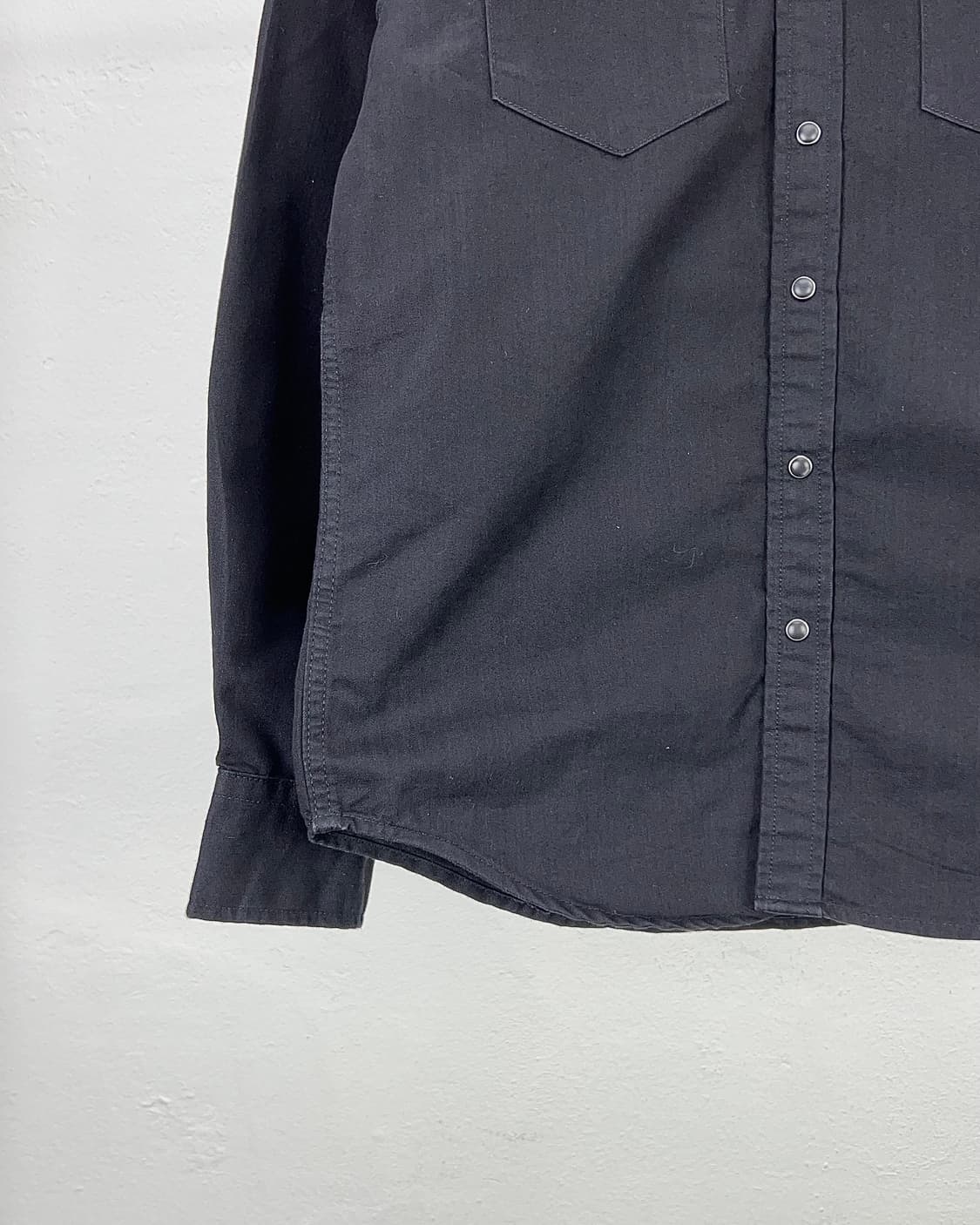 리바이스 블랙 데님 스냅 버튼 웨스턴 셔츠 상품이미지4