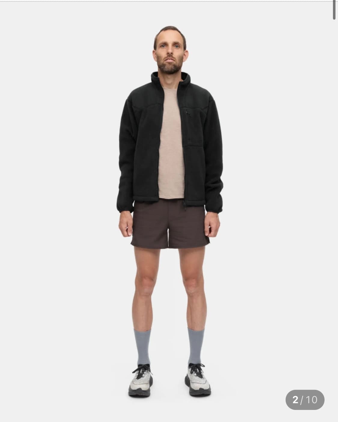 portal 포탈 Fleece jacket black M 상품이미지1