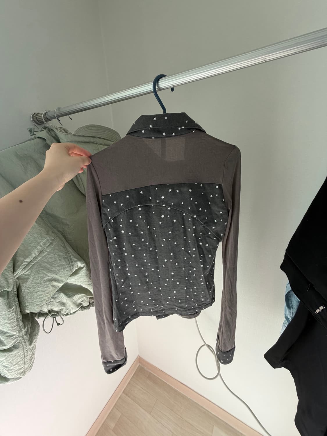 오호스 스타컷 저지 카라티 스톤브라운 상품이미지2