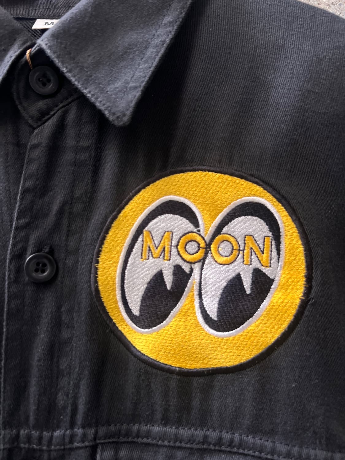 [M]90's Mooneyes 문아이즈 워크셔츠 상품이미지4