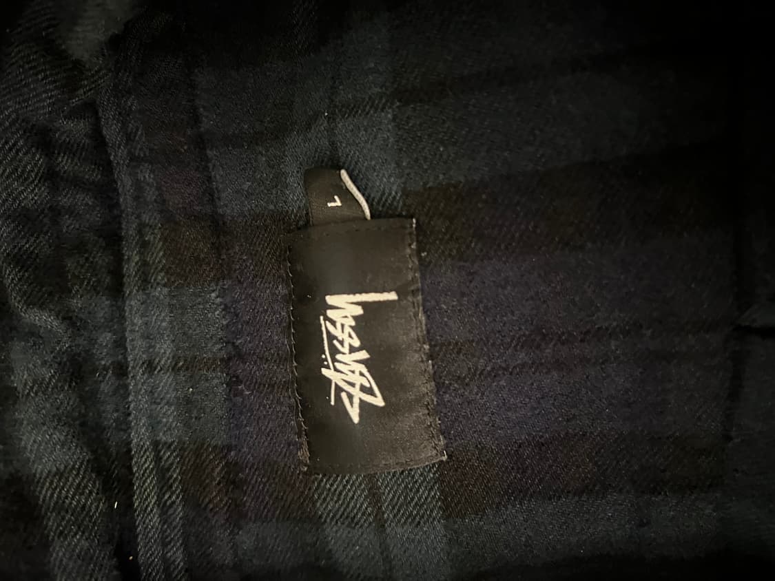 스투시 체크 셔츠 상품이미지2