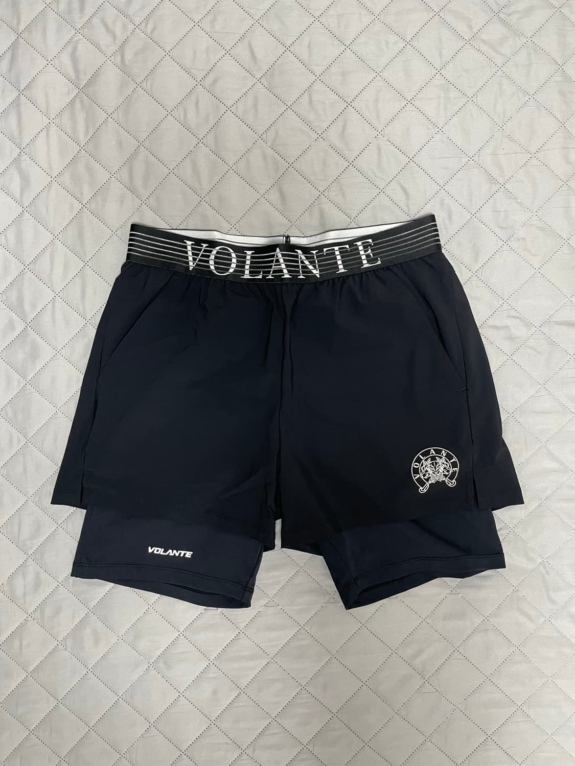 볼란테 데일리 밴딩 스쿼트 팬츠 블랙 상품이미지1