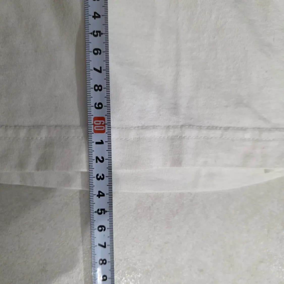 캉골 화이트 반팔 티셔츠 S 상품이미지8