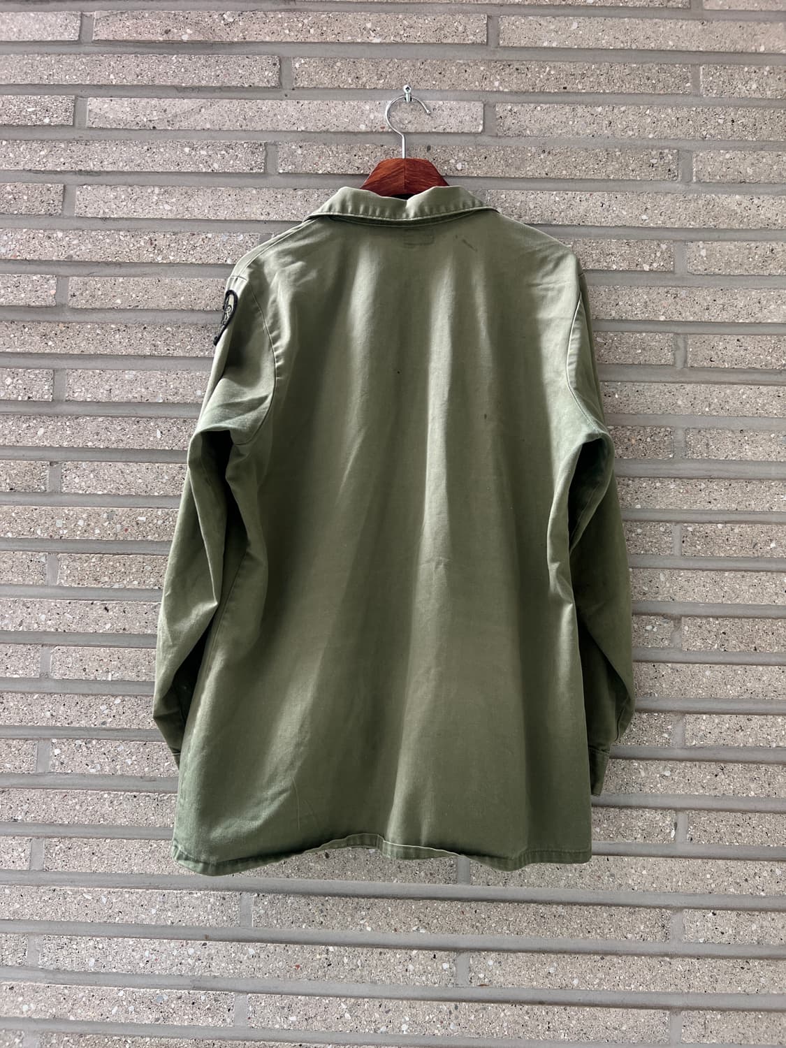 [L]70's 오리지널 U.S ARMY 미군 OG-107 밀리터리 셔츠 상품이미지8