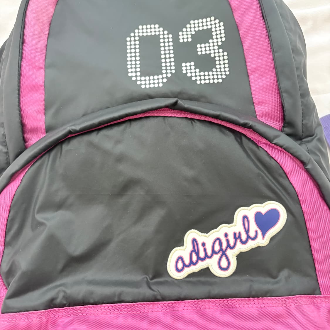 adigirl 아디다스 핑크 스타 y2k 백팩 상품이미지6