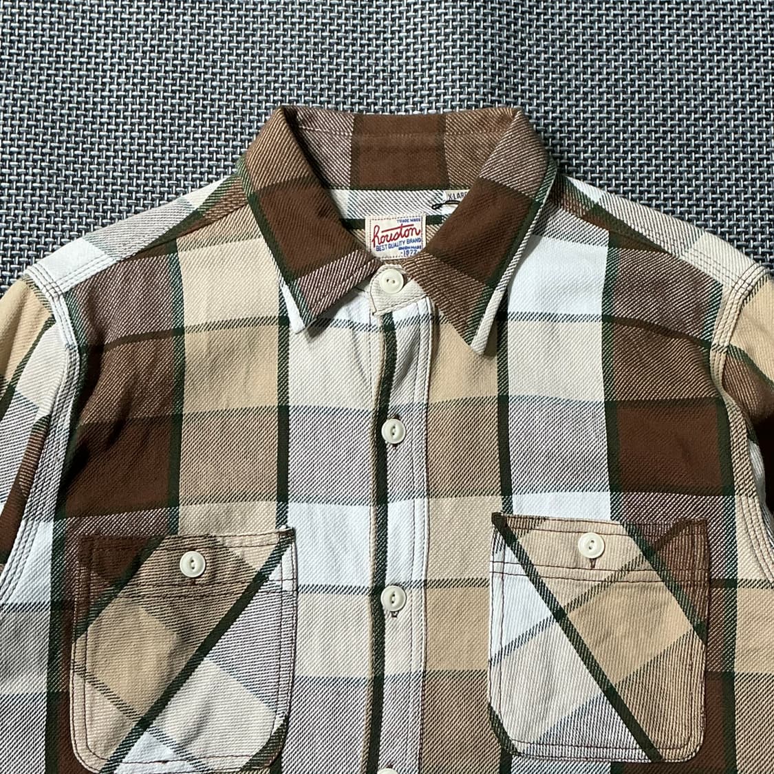 HOUSTON 체크 셔츠 (XL) 상품이미지2