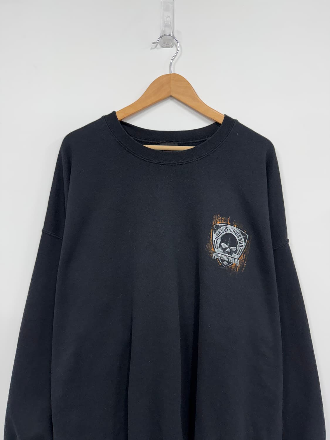 Harley Davidson Skull Sweatshirt 상품이미지4