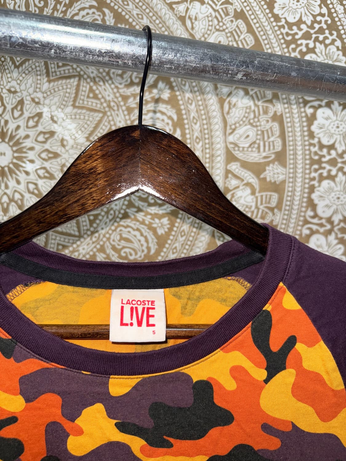 라코스테 카모 나그랑 롱슬리브 긴팔티  상품이미지5