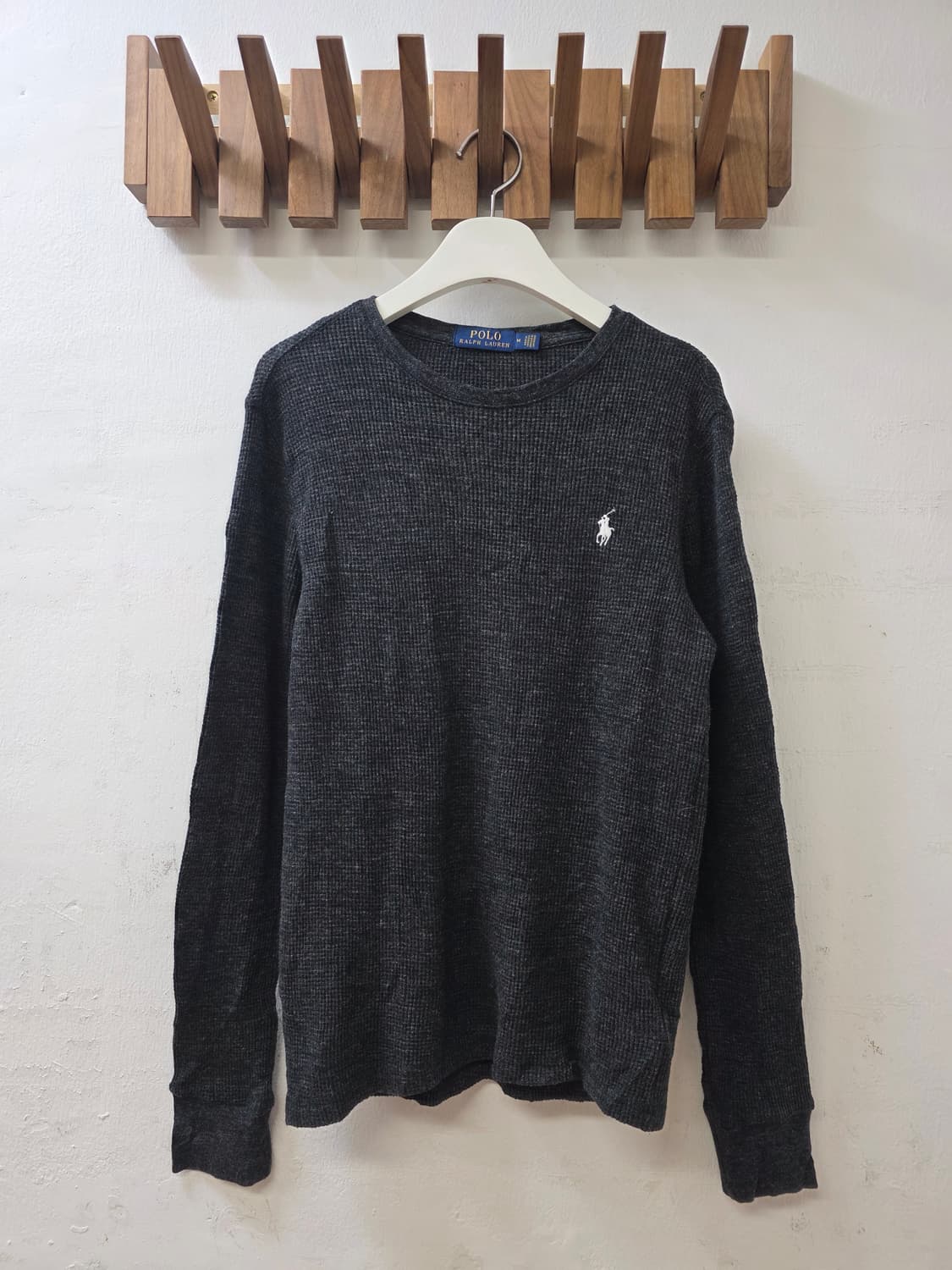 POLO RALPH LAUREN 폴로랄프로렌 와플 니트 티셔츠 상품이미지1