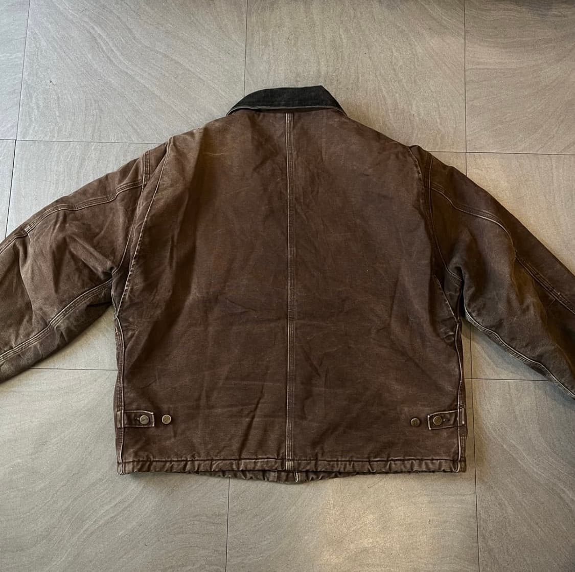 칼하트 브라운 덕 초어 자켓 상품이미지8