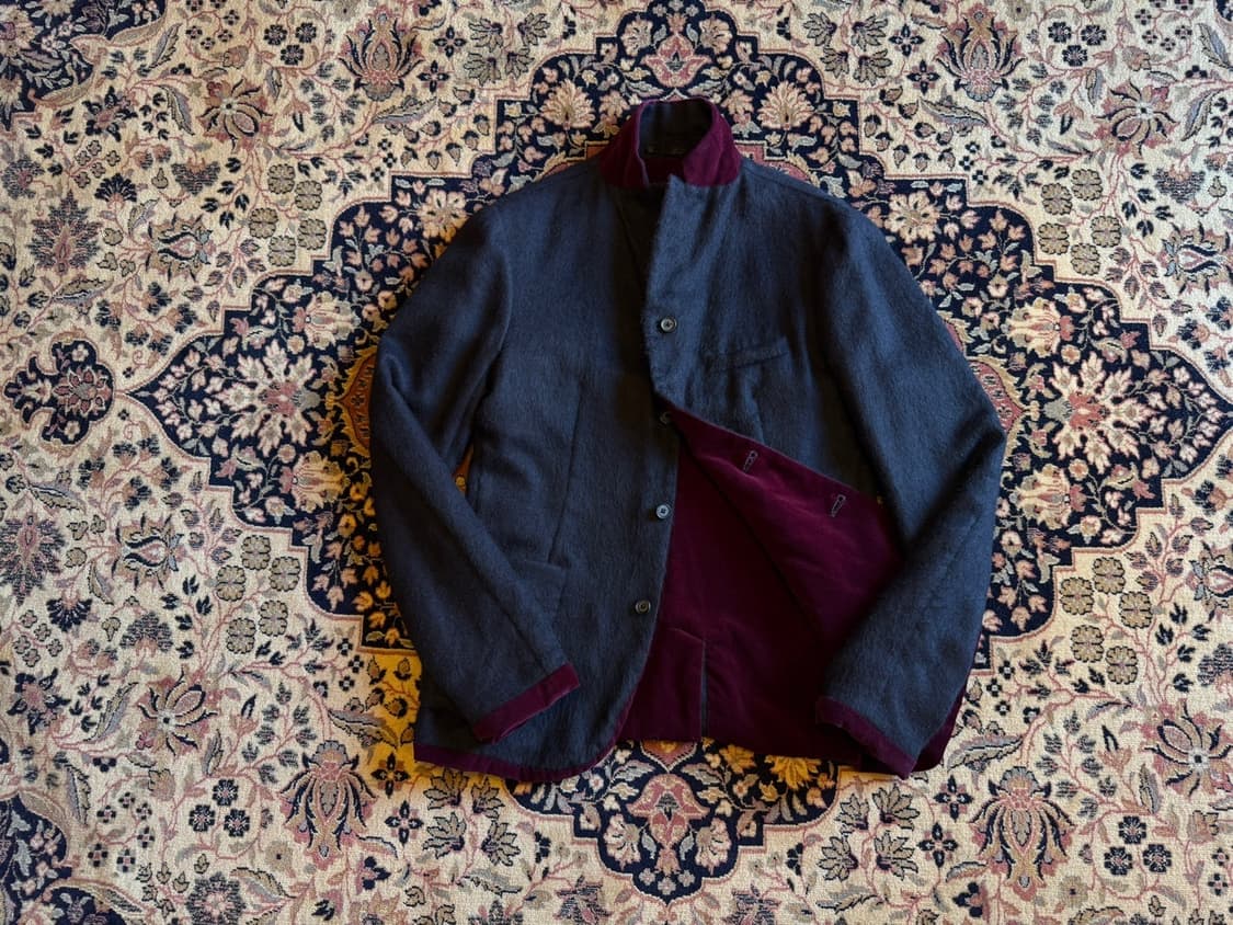 KOLOR 컬러 모헤어 자켓 슬림100 상품이미지4