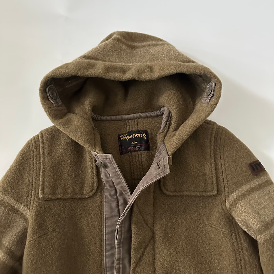 히스테릭글래머 hysteric glamour 후드 울 코트 상품이미지2