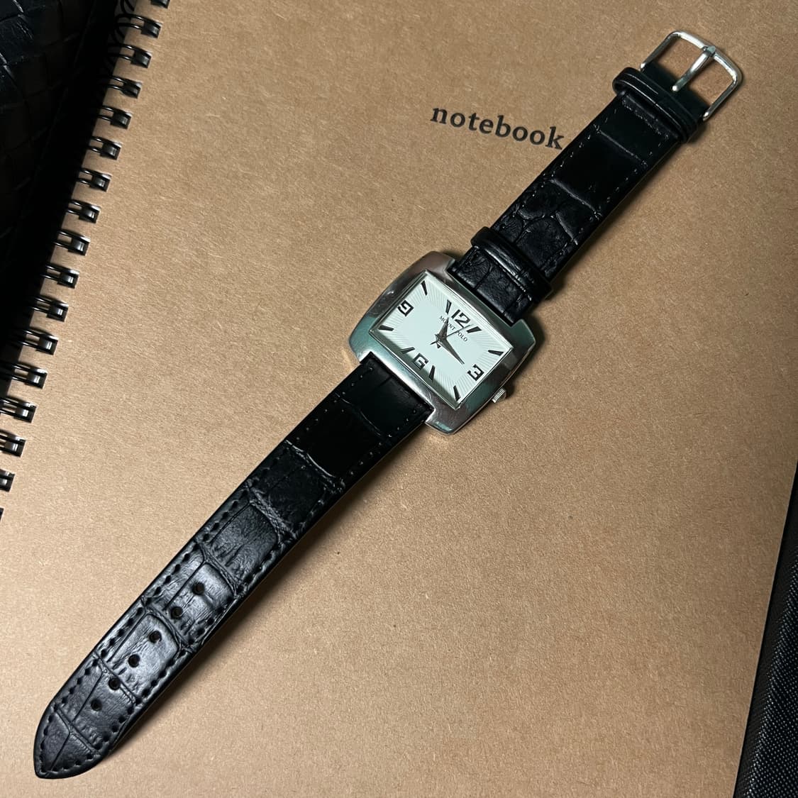 MOUNT POLO black leather watch 상품이미지7