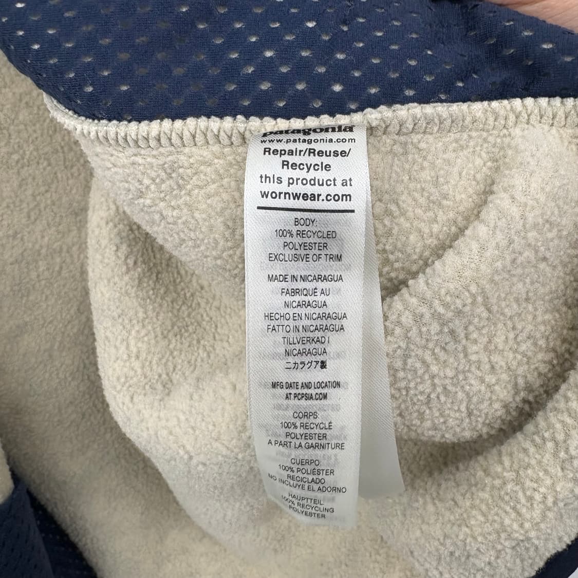 파타고니아 신칠라 플리스 자켓 XS 상품이미지6