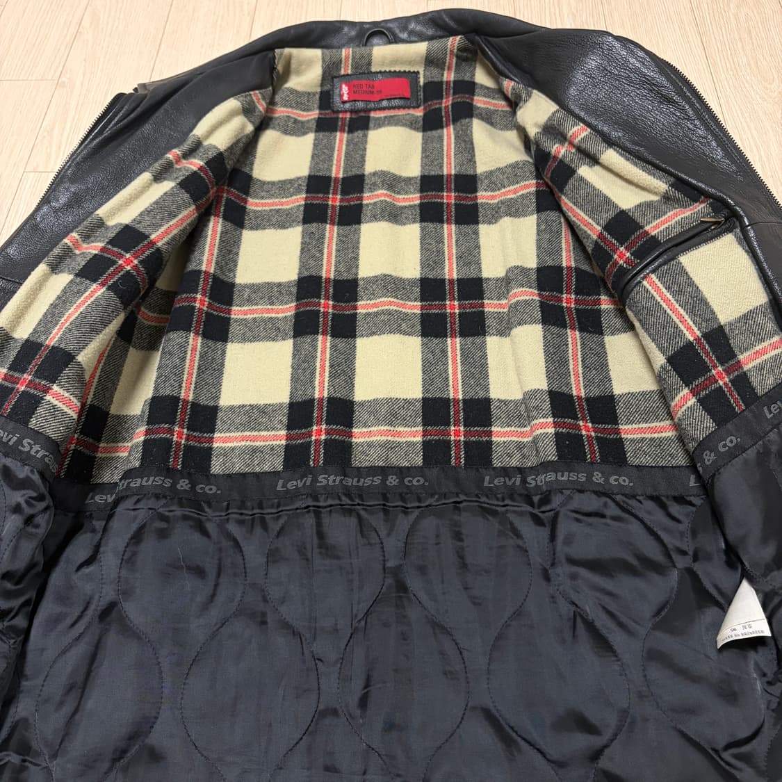 리바이스 레드탭 카우레더 싱글 자켓 상품이미지4