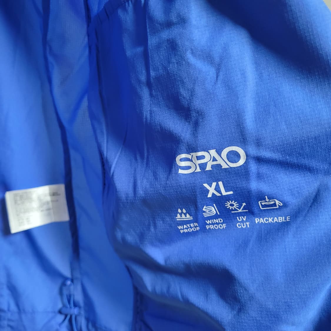 스파오 경량 바람막이 윈드 브레이커 XL , 105 상품이미지5