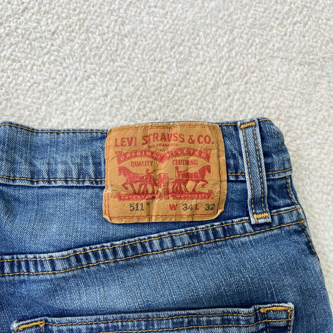 34 리바이스 511 데님 청바지 0330M 상품이미지6