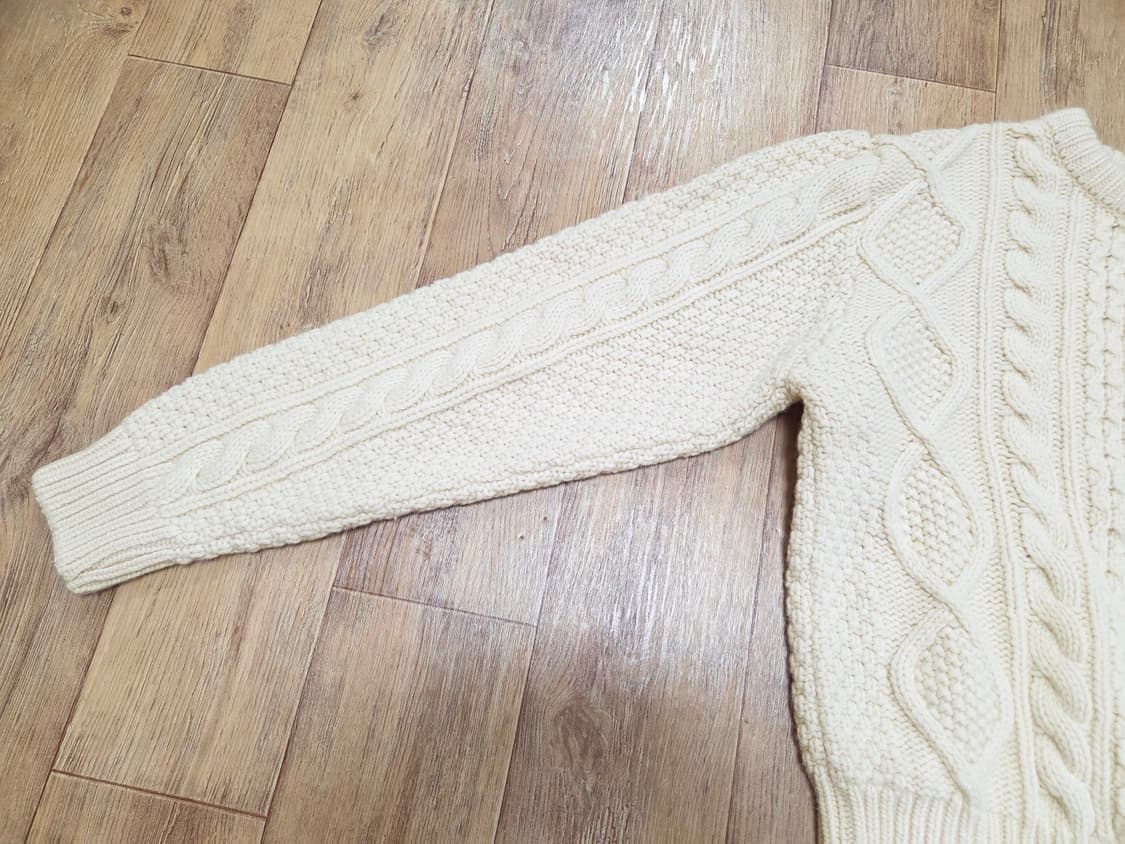 얼반하루(URBANHARU) 케이블 울니트 프리사이즈 새상품 상품이미지7