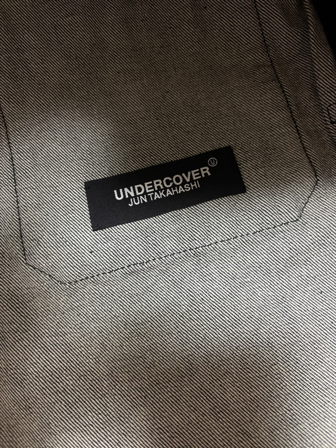 언더커버 22aw 'Psycho' 자카드 Type2 데님자켓 4 상품이미지3