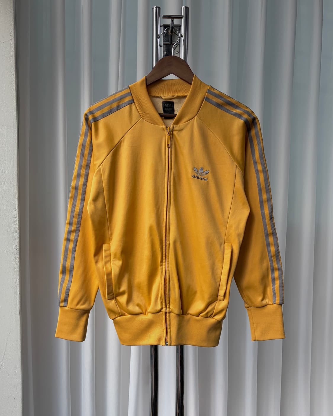 [L]아디다스 트레포일 머스타드 실버 트랙탑 져지 상품이미지4