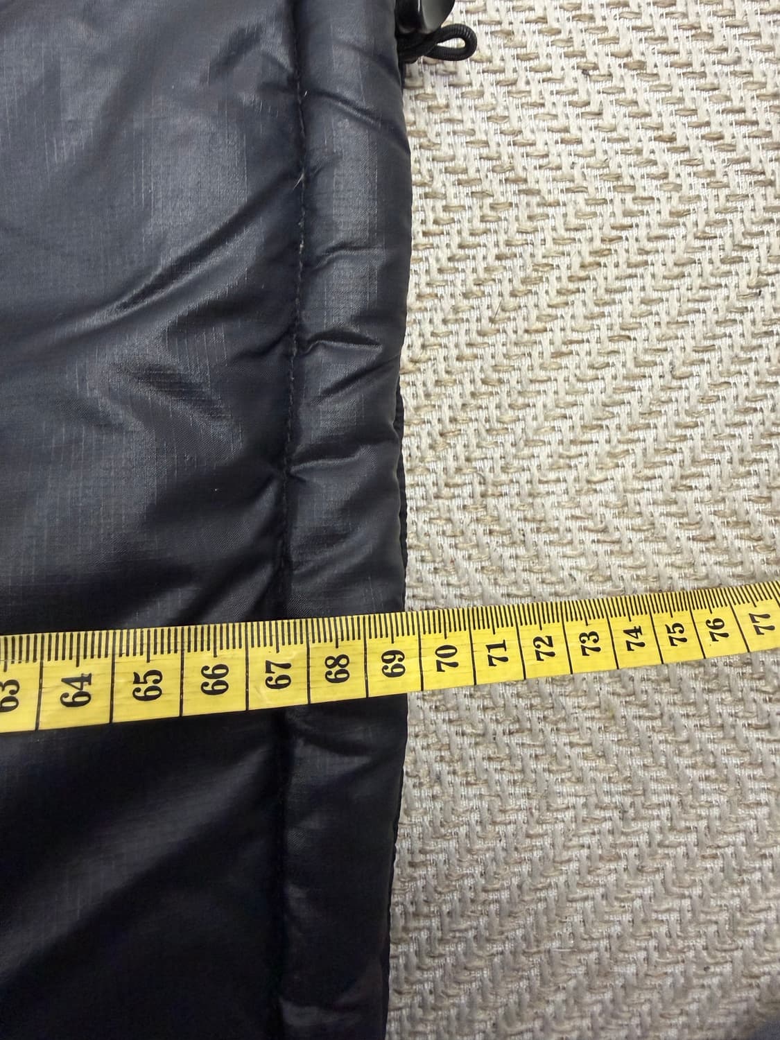 정품) 노스페이스 눕시 700필 블랙 패딩 조끼 95 상품이미지10