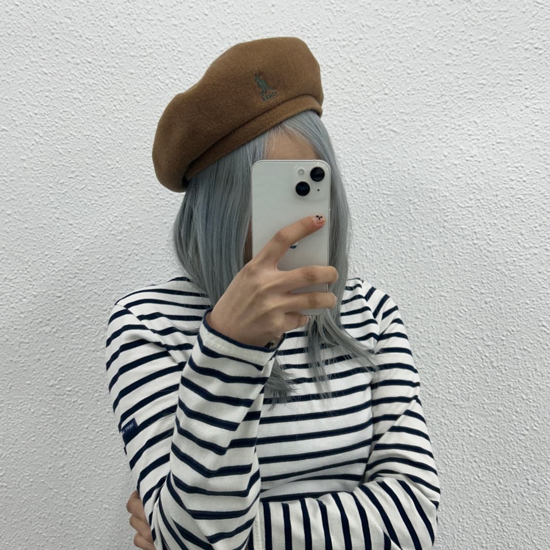 캉골 브라운 베레모 상품이미지1