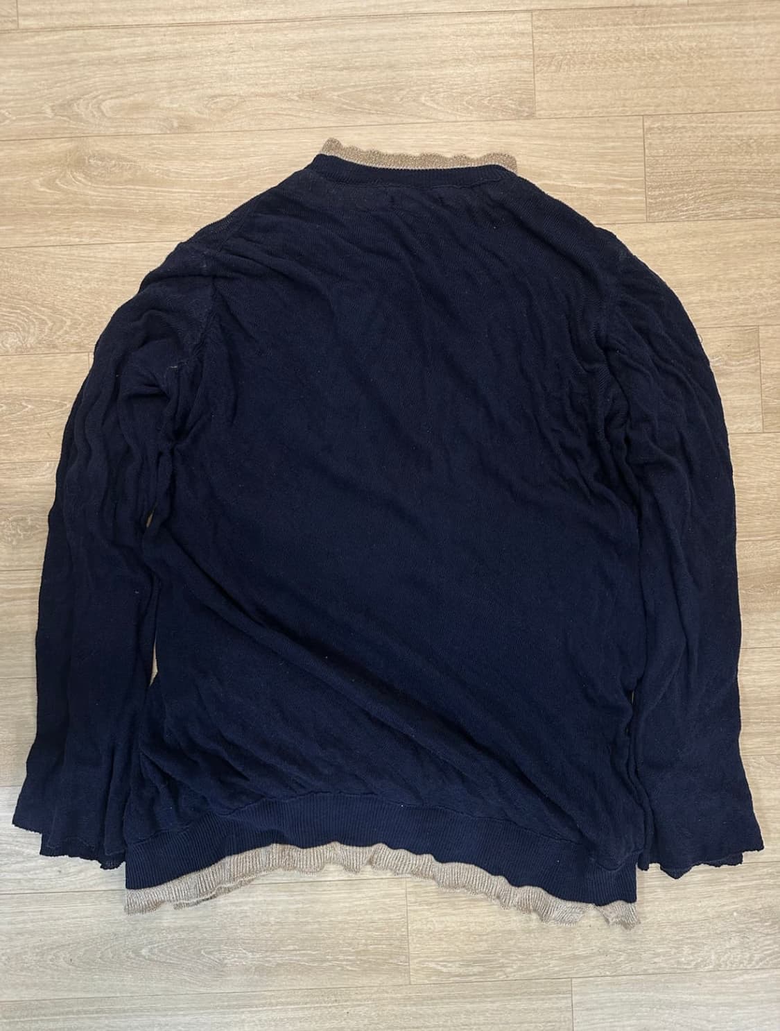 요지야마모토 뿌르옴므 트위트스 니트 상품이미지2