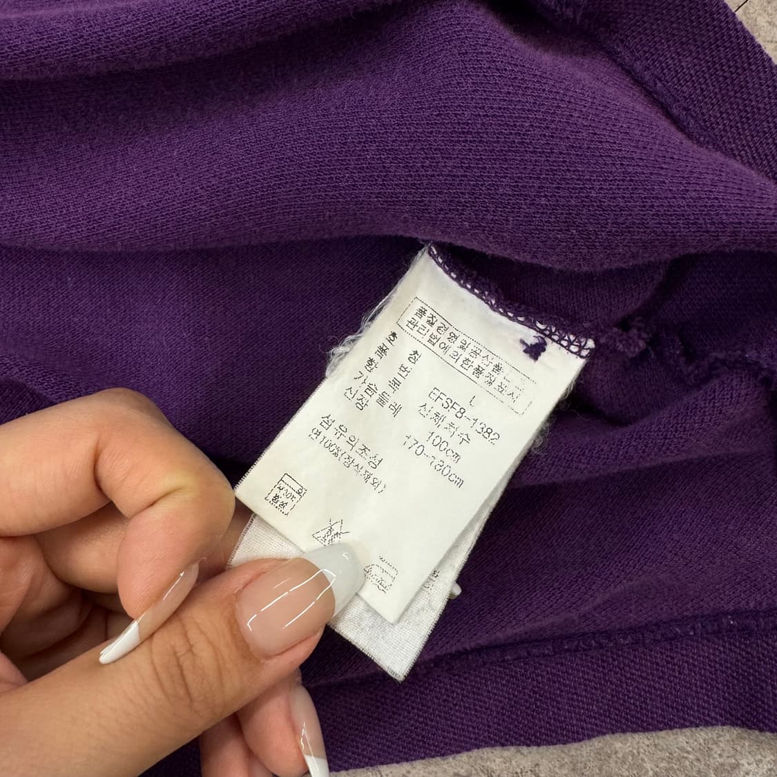 폴로 랄프로렌 퍼플 pk 롱슬리브 #csz277 상품이미지4