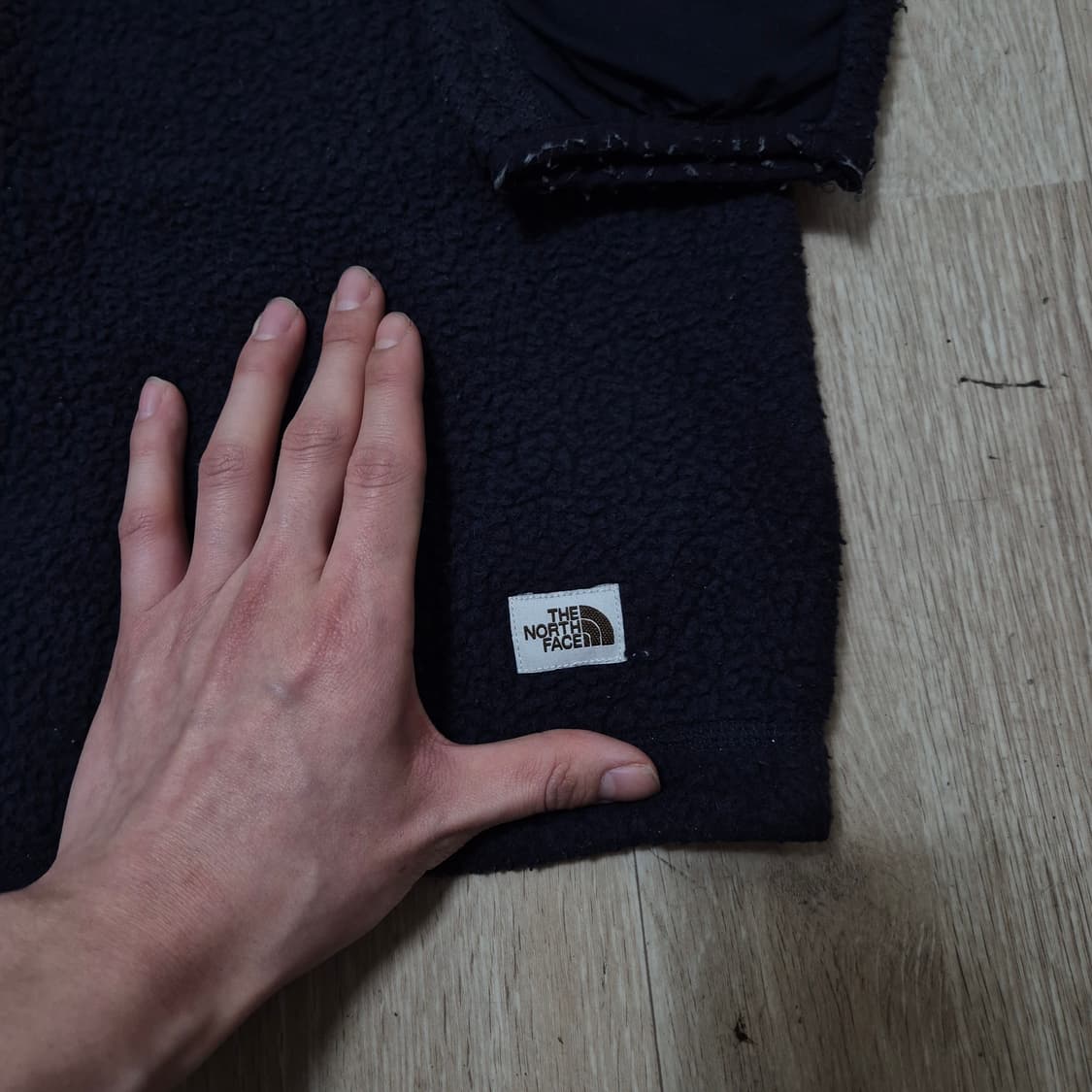 노스페이스 화이트라벨 여성 롱 후리스 자켓 M(95) 상품이미지4