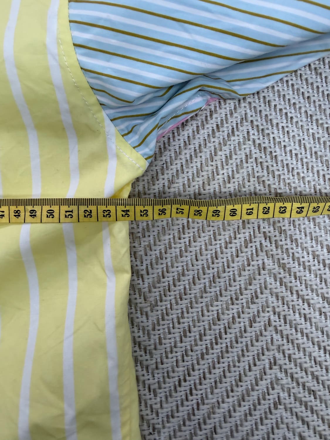 정품) 마르니 여성 오버핏 컬러풀 스트라이프 셔츠 36 상품이미지9