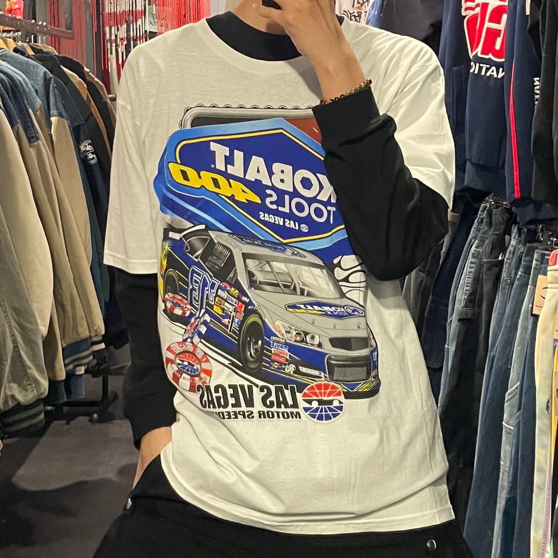 [IM] 나스카 프린팅 반팔 상품이미지1