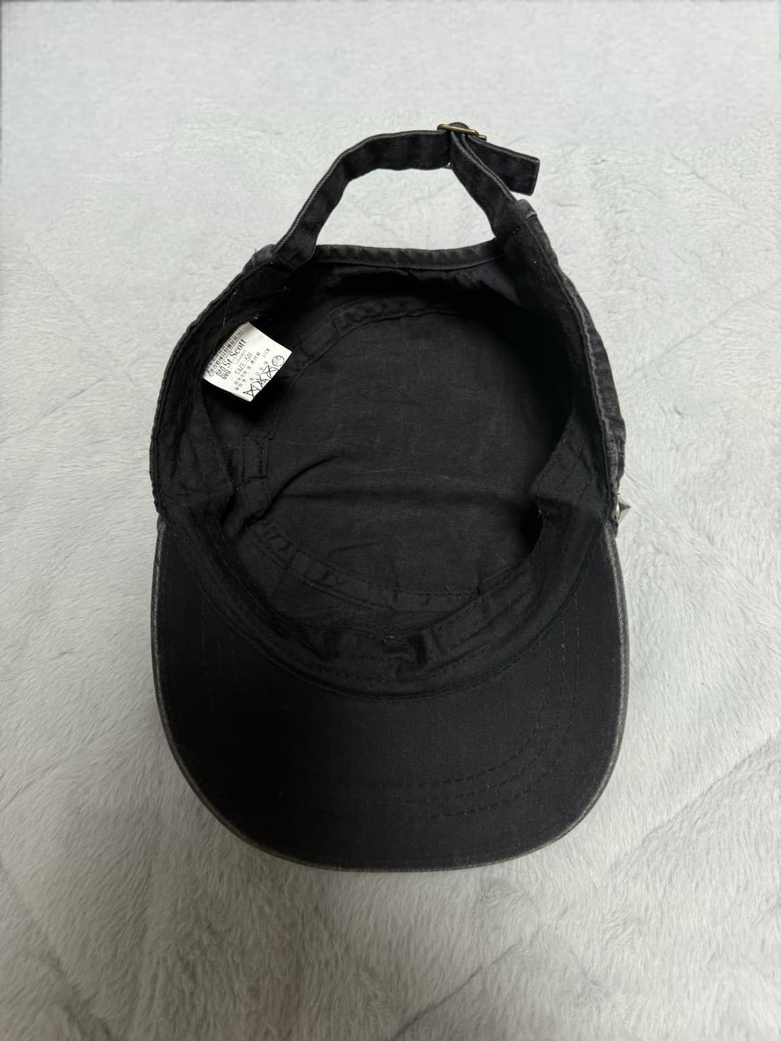 세인트스코트런던 메탈스터드 장식 워싱캡 상품이미지3