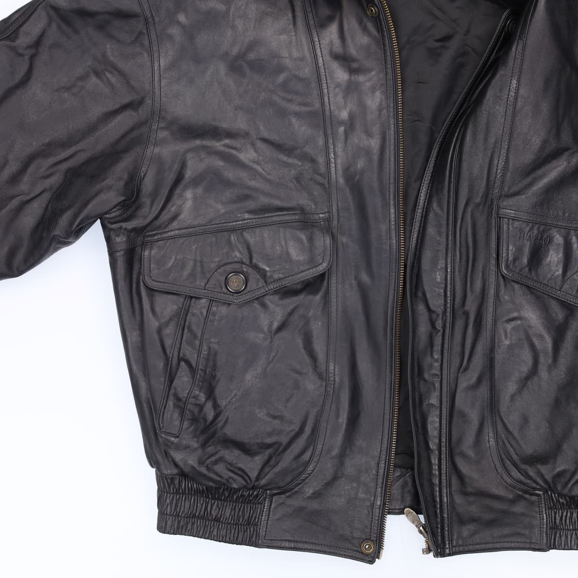 [100] 바쏘 남성 양가죽 라이더 가죽자켓 0119J 상품이미지7