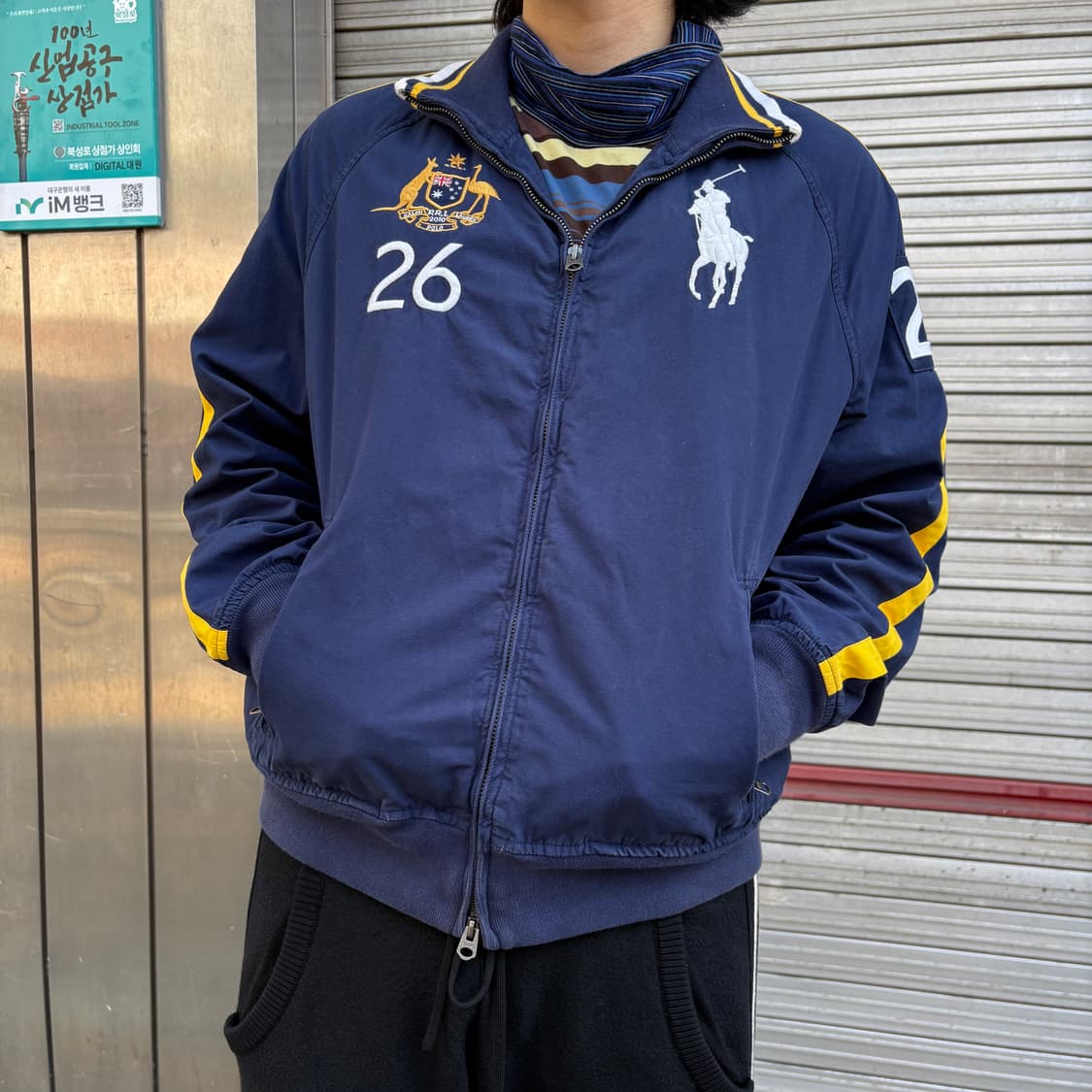 폴로 랄프로렌 빅 포니 오스트레일리아 레이싱 자켓 상품이미지2