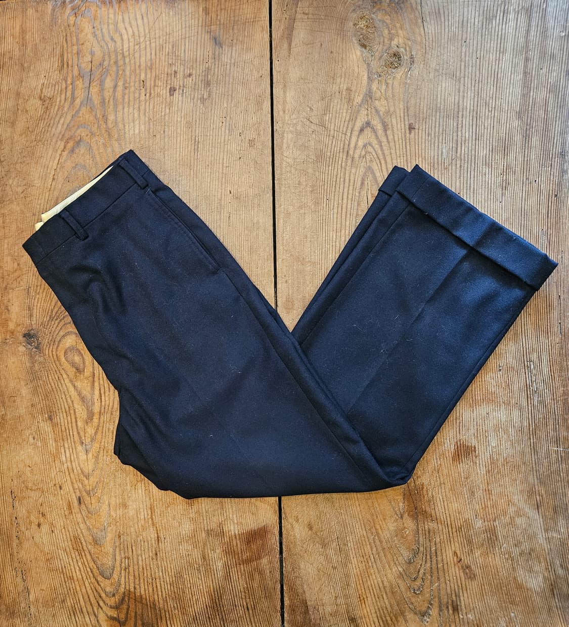 90s 빈티지 폴로 랄프로렌 네이비 울 2pcs 셋업  상품이미지4