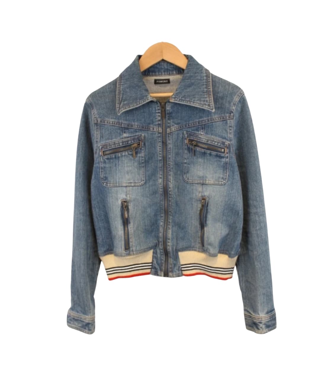 빈티지 데님 집업 자켓 상품이미지1