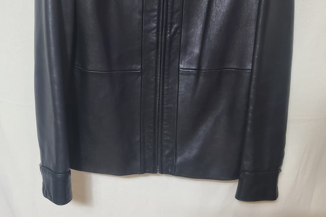 빈티지 스탠드 카라 양가죽 라이더 자켓 L 상품이미지6