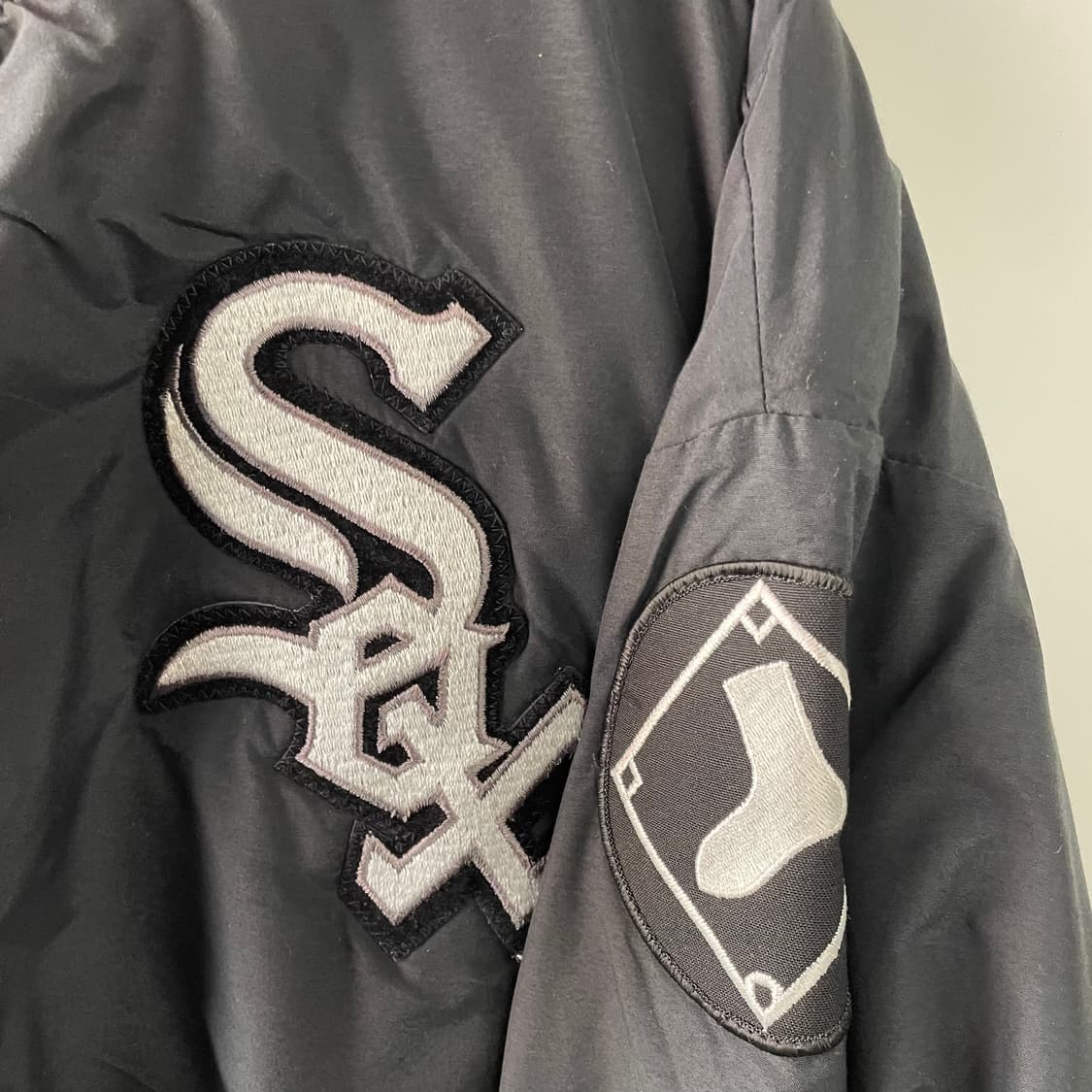 90s 스윙스타 화이트삭스팀 베이스볼 자켓 상품이미지7