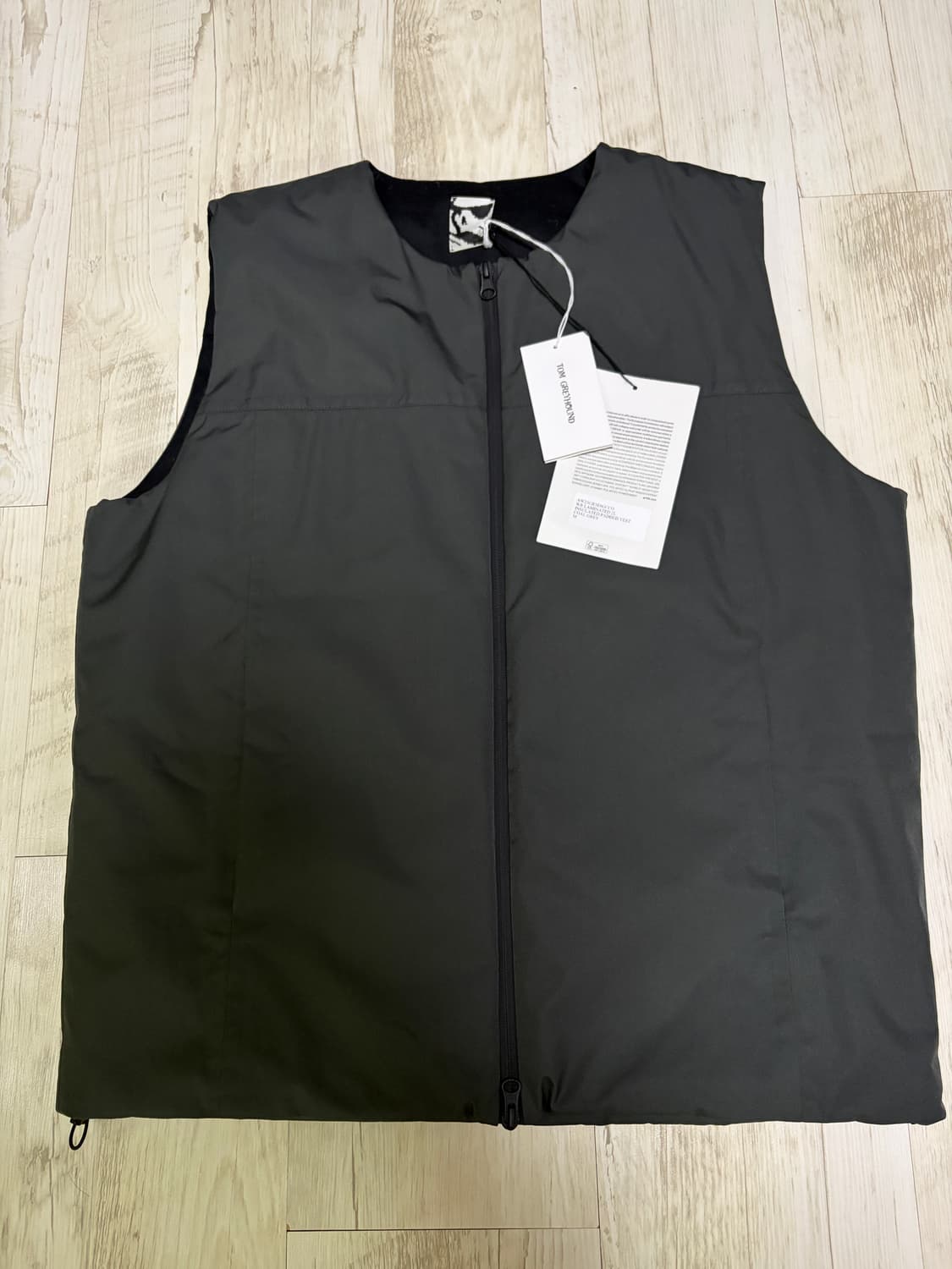 [M] GR10K 인슐레이티드 패디드 베스트 콜 그레이 상품이미지2