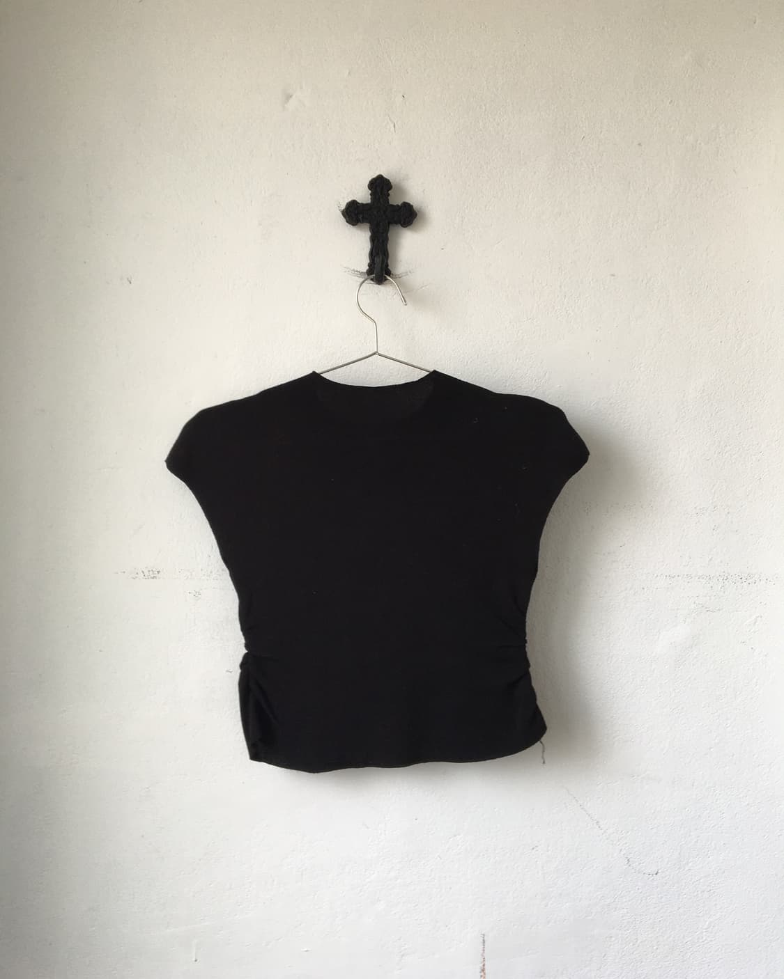 Ribbon pattern knit top 상품이미지3