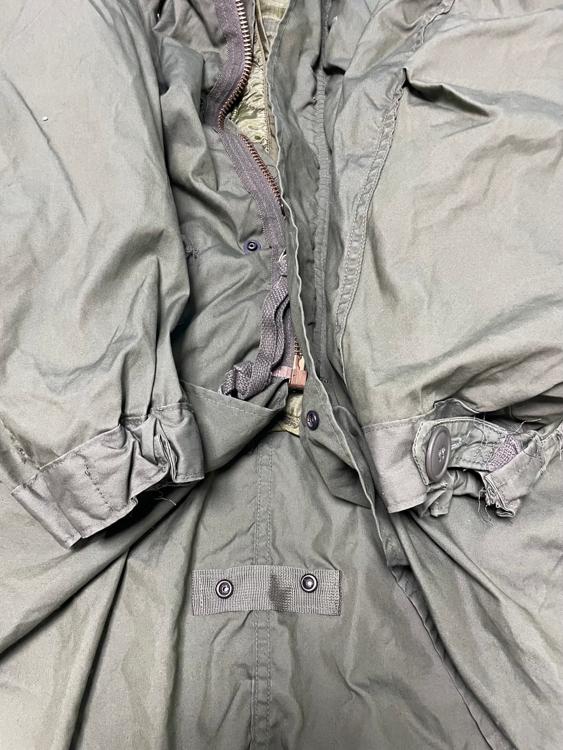 m65 피쉬테일 og 개파카 오리지널 미디움 세트 민트급 상품이미지7