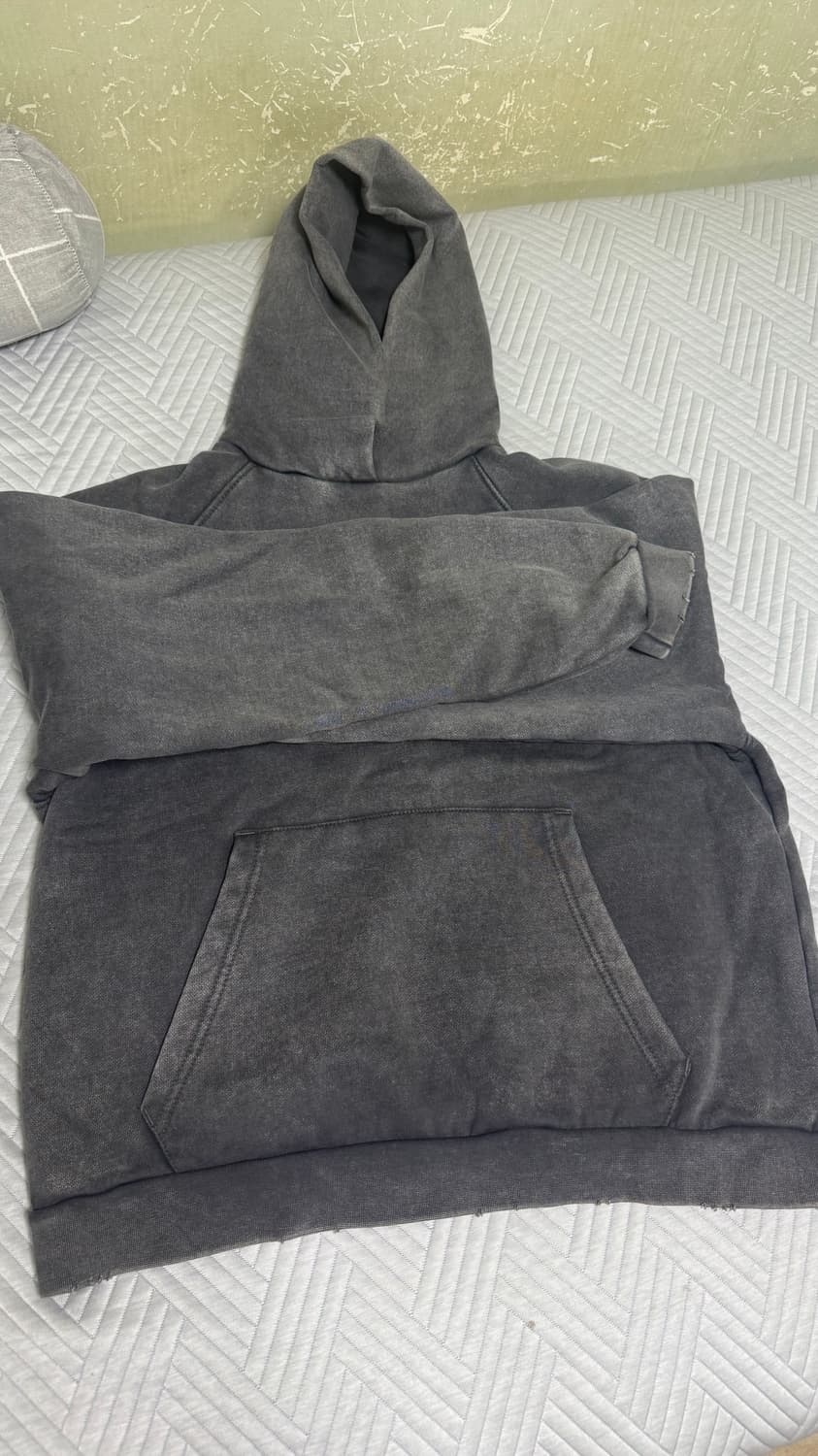 자라 zara 박시핏 boxy fit 크롭 후드 상품이미지5