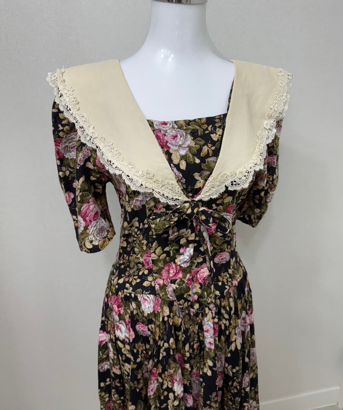 빈티지 공주풍 로맨틱 꽃 원피스 중세원피스 상품이미지1