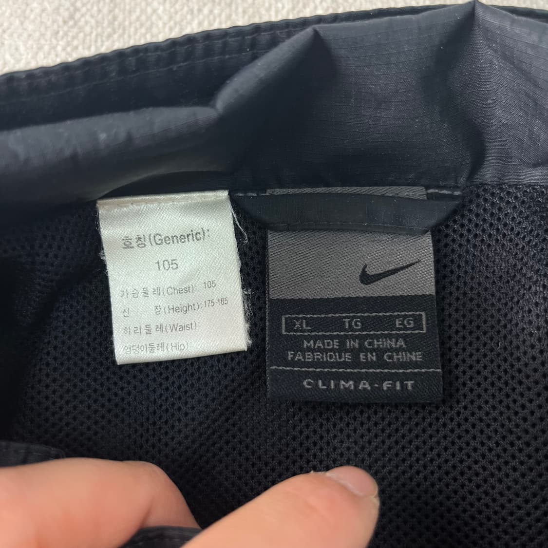 100 나이키 올드스쿨 스우시 바람막이 자켓 상품이미지3