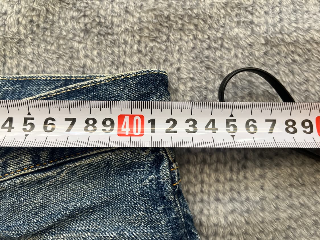 [새제품] 웨어하우스 2nd hands 1105 워싱 데님 상품이미지2