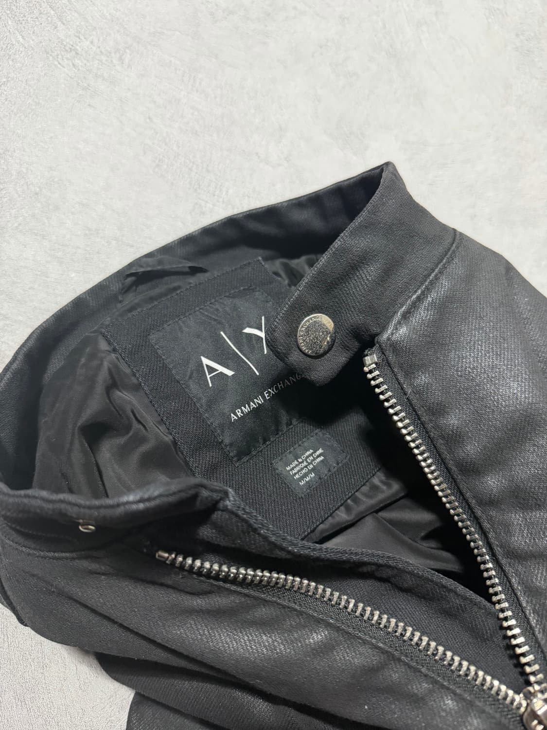 아르마니 익스체인지 왁스 레이서 자켓 상품이미지8