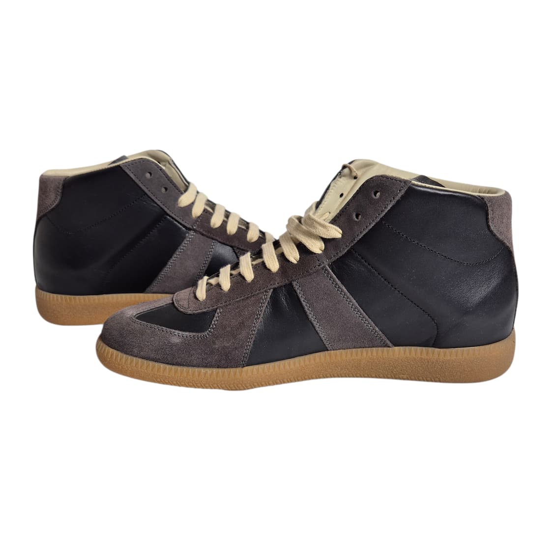 250-255) 메종 마르지엘라 레플리카 하이탑 블랙/다크그레이 상품이미지2