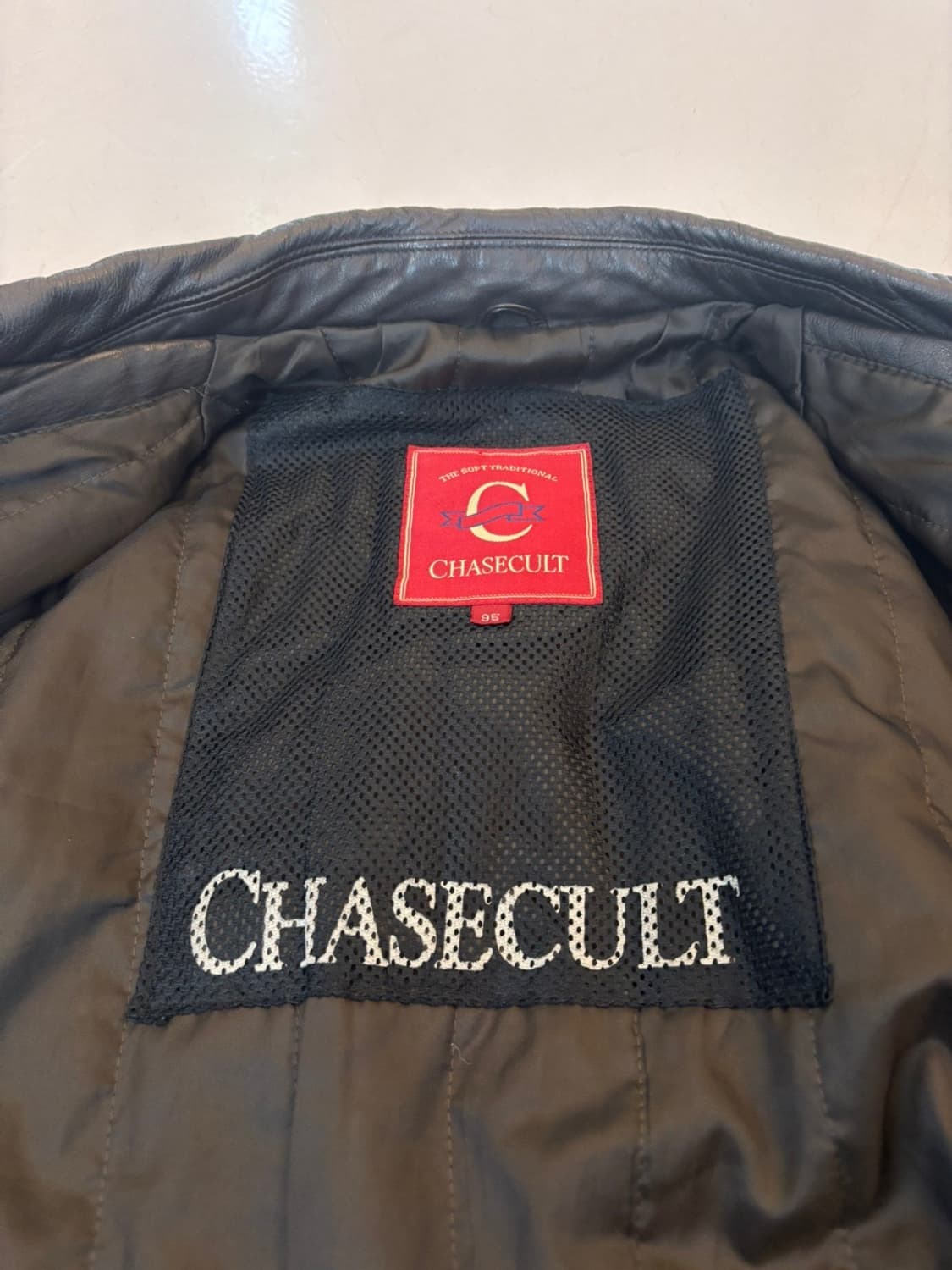 Vintage Chasecult Leather Jacket 상품이미지5