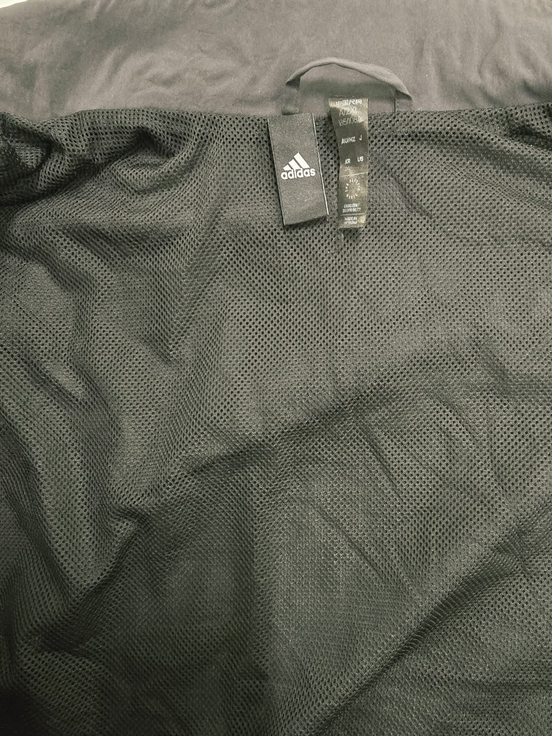 아디다스 바람막이 집업 자켓 블랙 2XL 상품이미지7